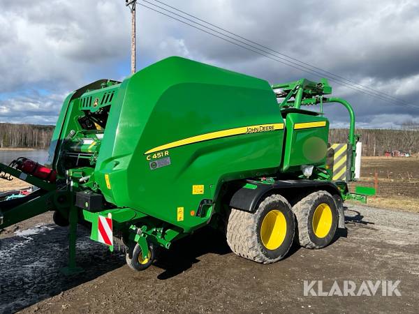 Rundbalspress/Kombipress John Deere C451R