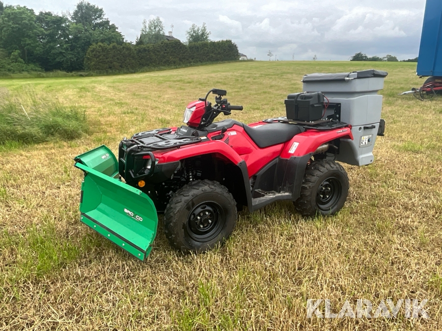 Fyrhjuling Honda Rubicon 520 vinterutrustad