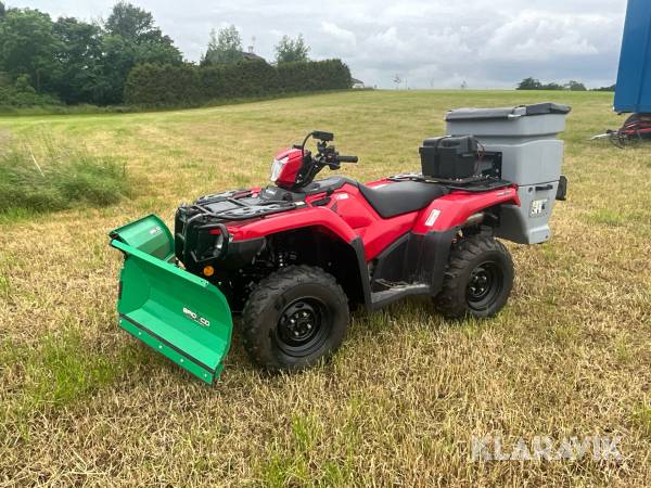 Fyrhjuling Honda Rubicon 520 vinterutrustad