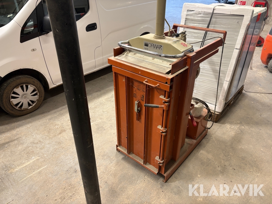 Pappkomprimator Orwak 5010