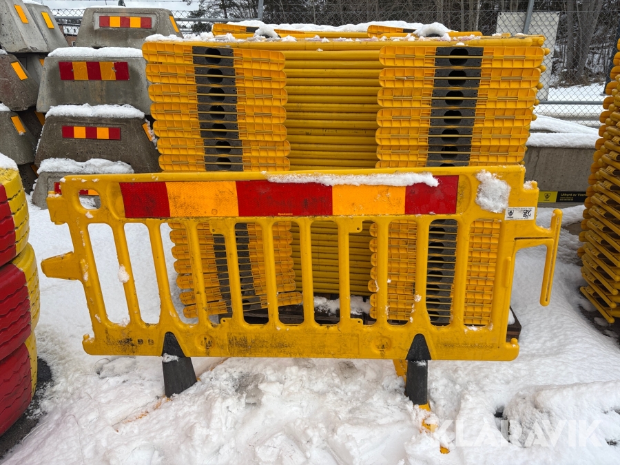 Kravallstaket Plast Roadzone 194st