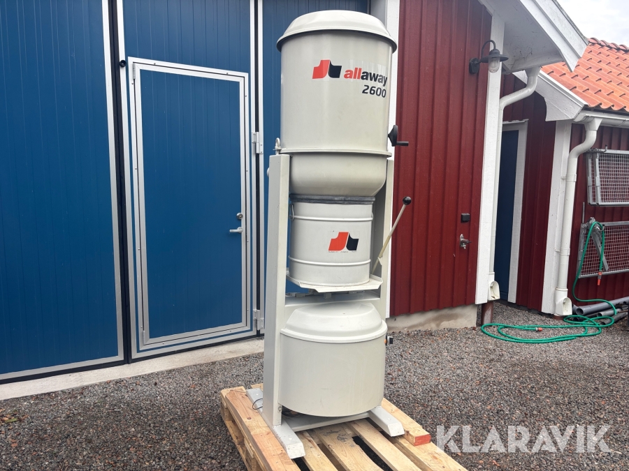 Centraldammsugare Allaway Manta 2600