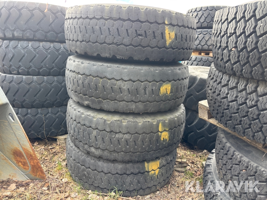 Däck & fälg Bridgestone V-steel 17.5R25