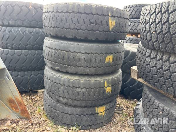 Däck & fälg Bridgestone V-steel 17.5R25