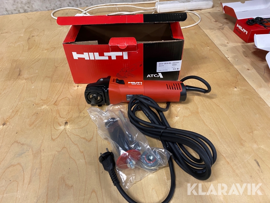 Vinkelslip Hilti DCG 125-S (Ny)