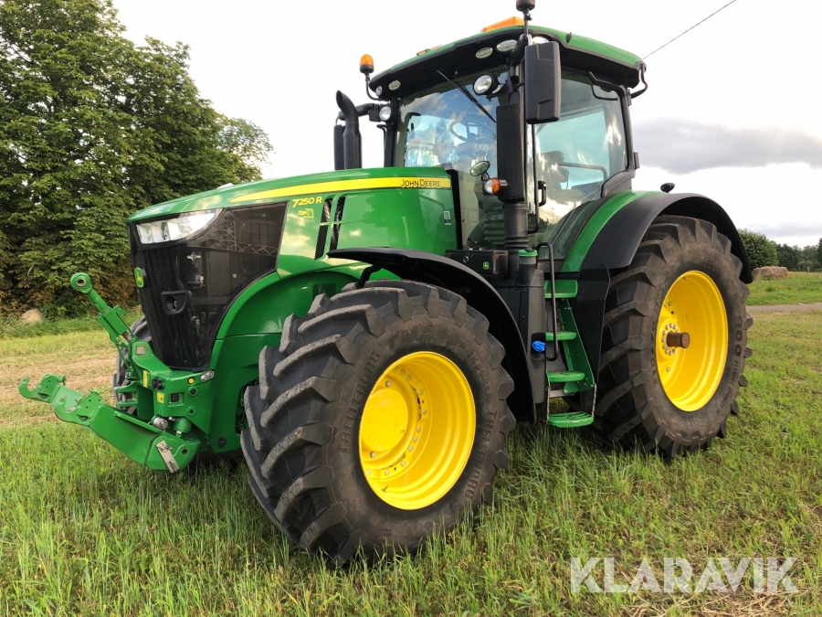 Traktor John  Deere 7250R Frontlyft 