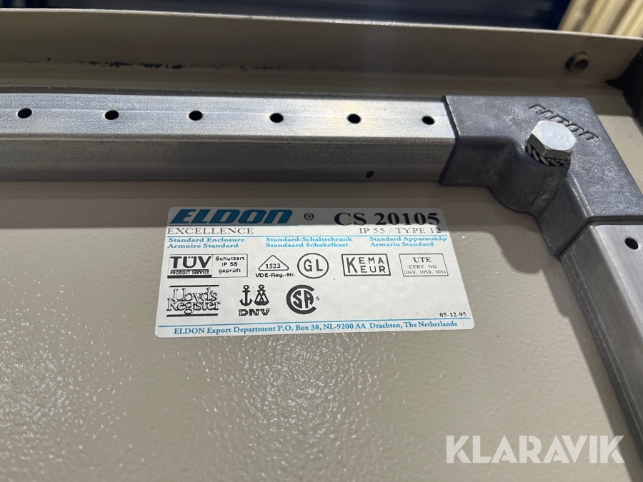Elskåp Eldon CS 20105