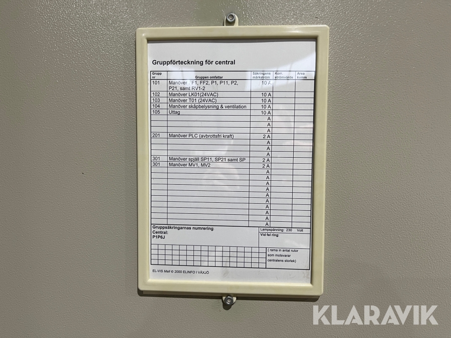 Elskåp Eldon CS 20105