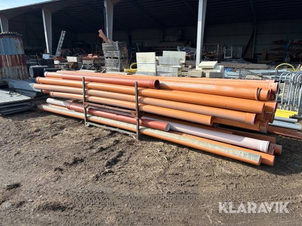 PP-Rör 160mm cirka 150m