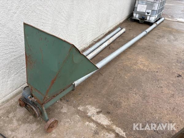 Spannmålsskruv Sveaverken 100mm 8,1m