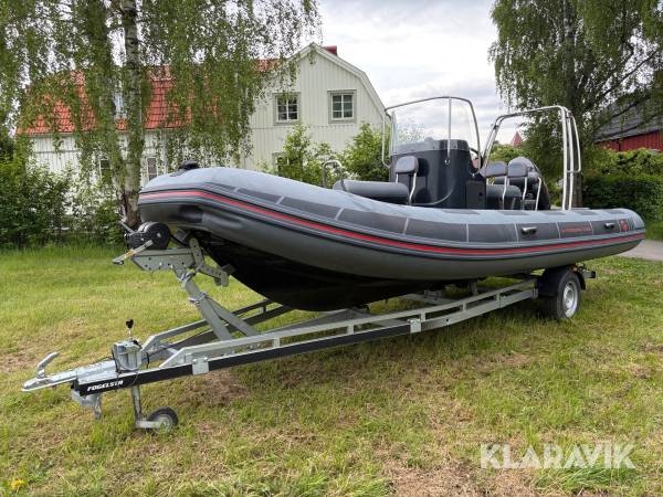 Ribbåt Capelli TE 625 X-TREME med Suzuki 175 hk samt trailer