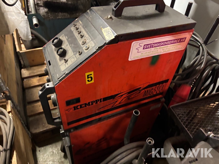 Mig/magsvets Kemppi Pro Mig 500 pro mig 5000 / Cool10
