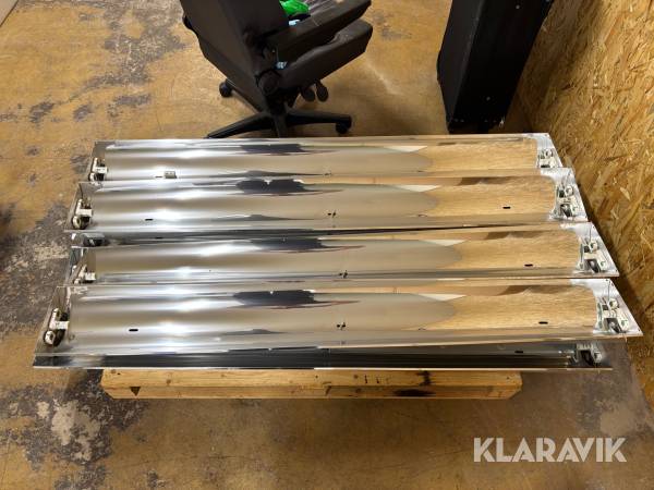 Lysrörsarmaturer Nokalux AB 8st