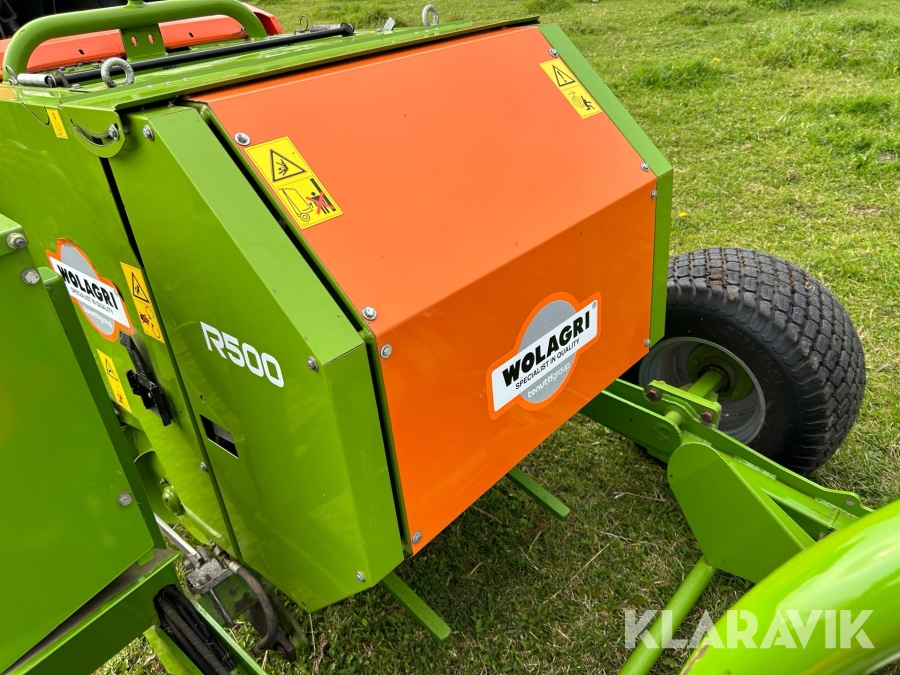 Mini Rundbalspress Wolagri R500 combi, Falkenberg, Klaravik