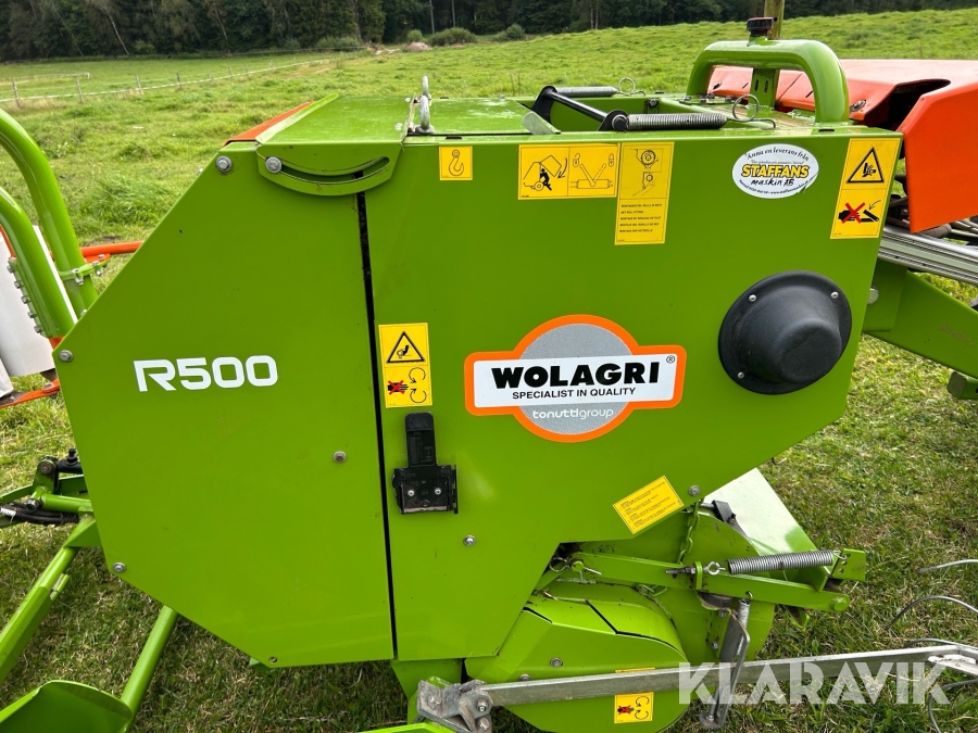 Mini Rundbalspress Wolagri R500 combi, Falkenberg, Klaravik