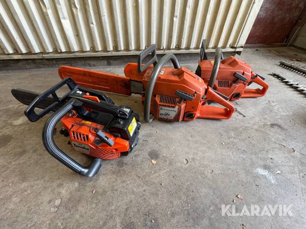 Motorsågar Husqvarna & Tanaka TCS-3401, 257,  55