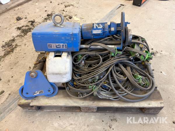 Komplett Travers Abus 2 ton med 11,5 m bana