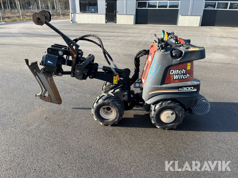 Redskapsbärare Ditch Witch R300, Ljungby, Klaravik auktioner