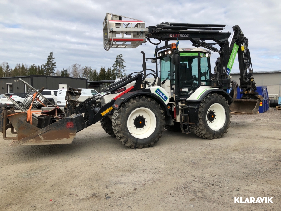 Traktorgrävare Huddig 1260C Rail 