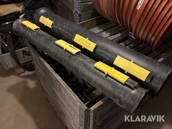 Delbart kabelskyddsrör Uponor Snipp & Snapp 22st