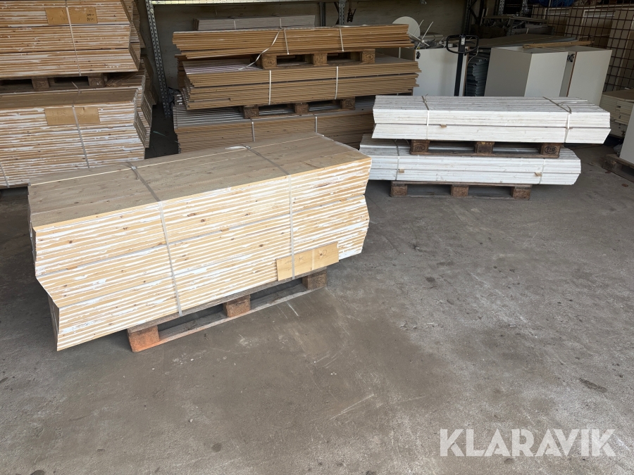 Klädselbrädor och lockläkt