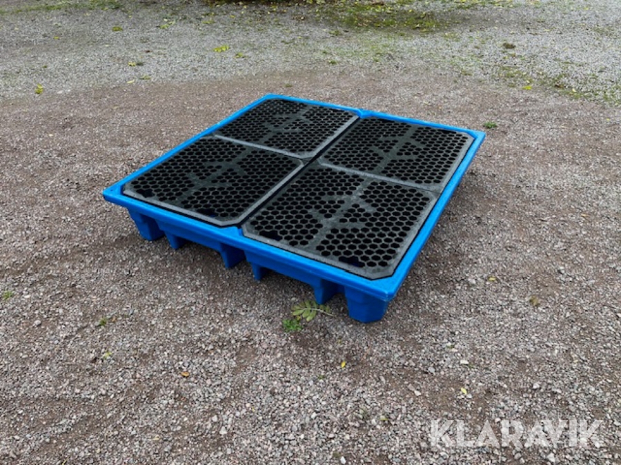 Uppsamlingskärl för 4 fat
