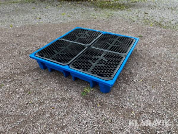 Uppsamlingskärl för 4 fat
