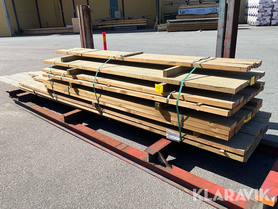 Virkespaket div tryckimpregnerat 45x45,45x95,45x145,45x195