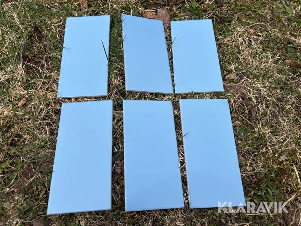 Kakelplattor Nova Arquite Allas blue matt 10x20cm ca 82m2