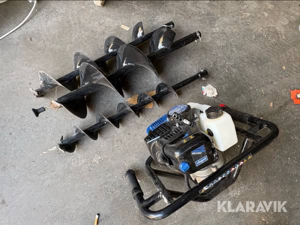 Jordborr Scheppach EB2000SE 52cc