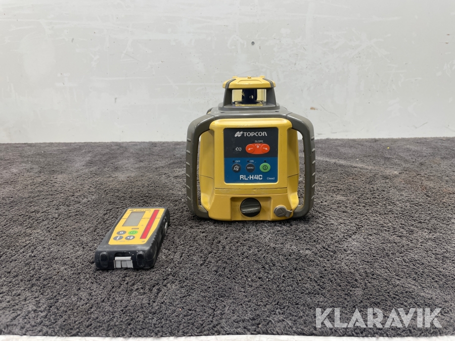 Planlaser & lasermottagare Topcon RL-H4C, LS100D