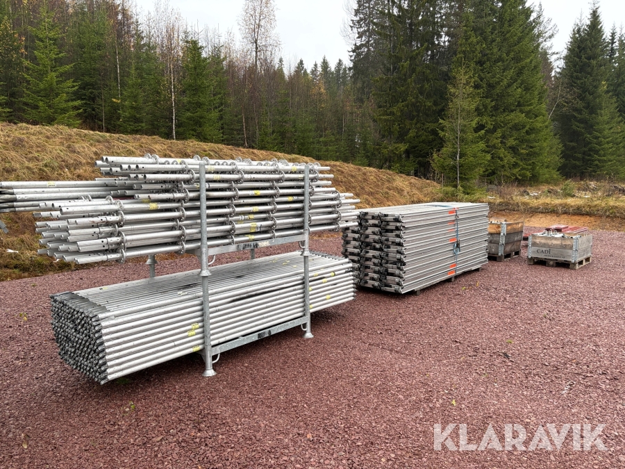 Ställningspaket Layher Modulställning Alu 1,09_354 kvm