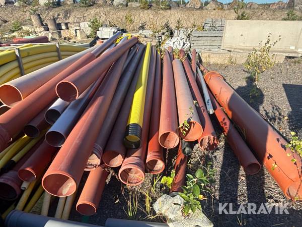 Avloppsrör/markrör Pipelife PVC ca 25 st
