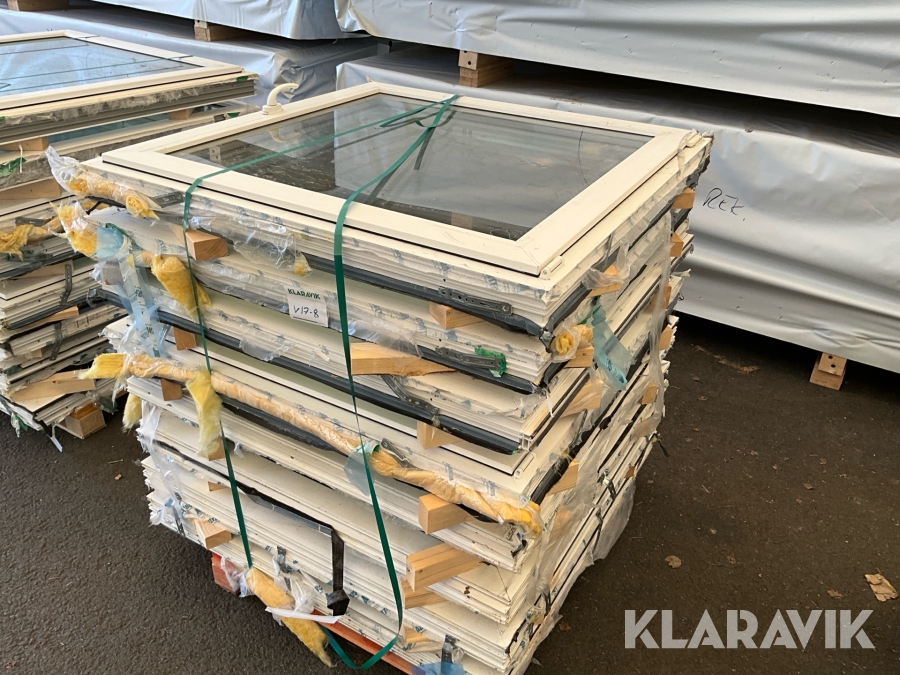 Plastfönster 8st