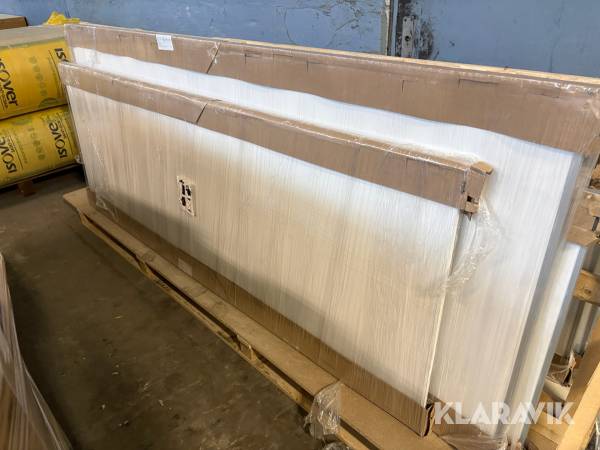 Skjutdörr Marbodal 2460x783mm 11st