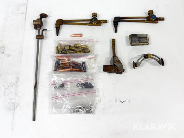 Gassvetsutrustning och tillbehör AGA