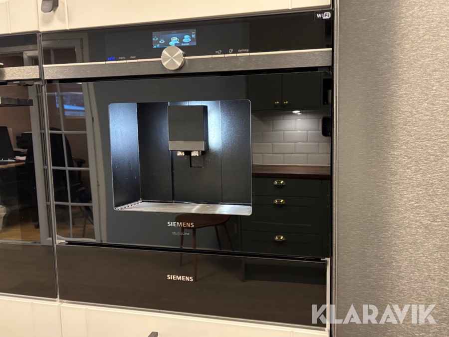 Inbyggd kaffemaskin Siemens CT836LEB6 espressomaskin helautomatisk