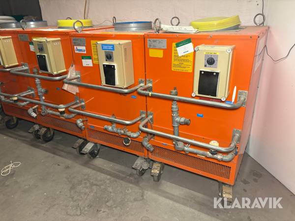 Byggvärmare Airco 4 3st