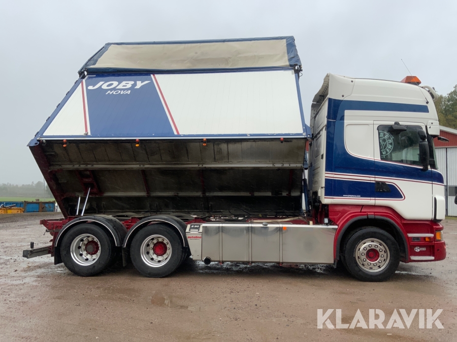 Flisbil Scania R560, Gullspång, Klaravik auktioner