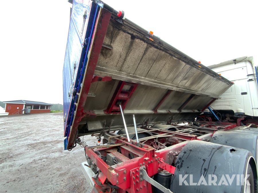 Flisbil Scania R560, Gullspång, Klaravik auktioner