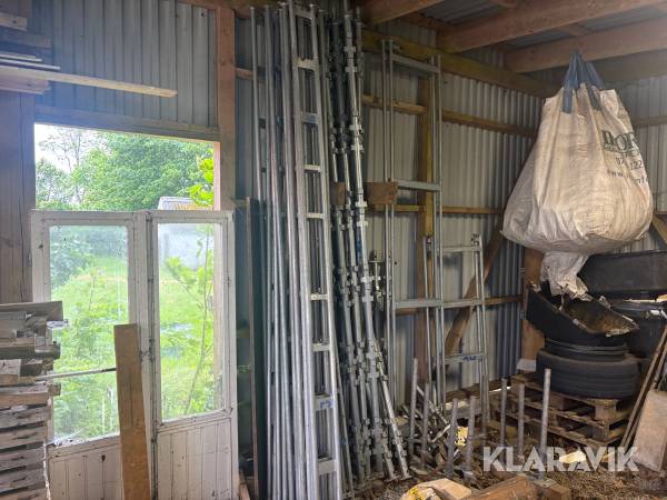 Byggställning Galvad