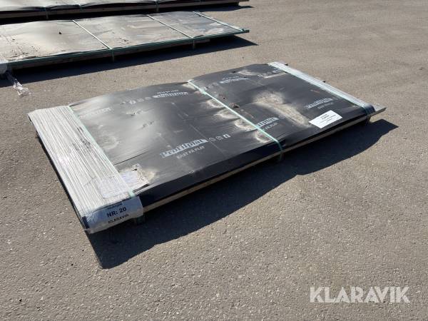 Plåt President GCM Svart 015 10st