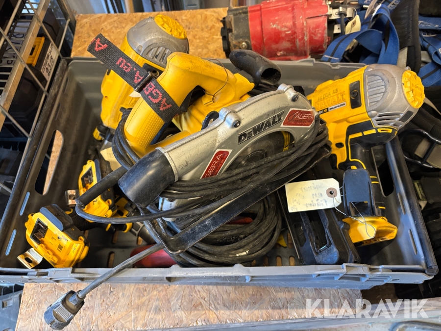 Blandade handverktyg DeWalt / Hilti