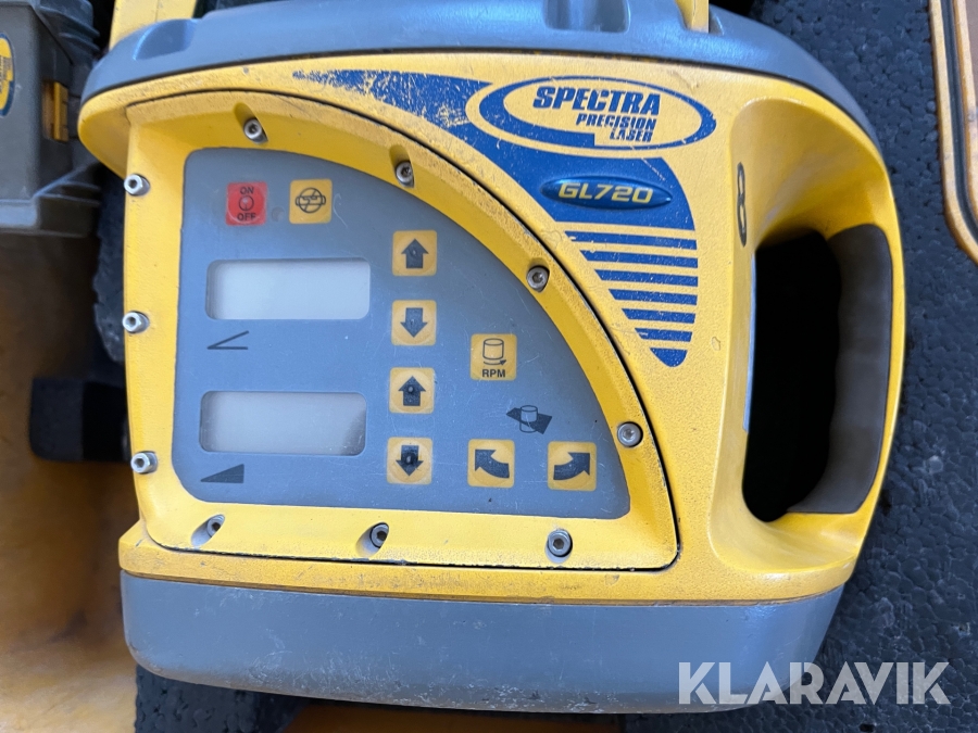 Laser 2 st Spectra GL720/LL300, Ljungby, Klaravik auktioner