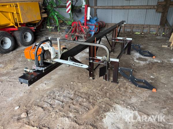 Sågverk Logosol M8 med Stihl MS-661C & tillbehör