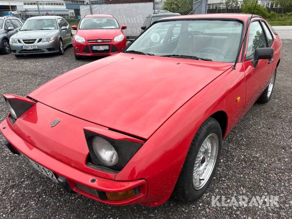 Sportbil Porsche 924 manuell, 125hk, 1985
