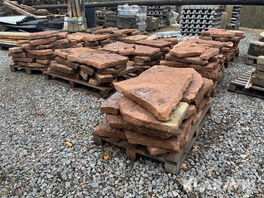 Ölandssten Röd Ca 36 m2