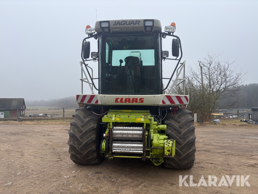 Exakthack Claas Jaguar 830 Speedstar med PU 300 HD och majsbord RU 450 xtra