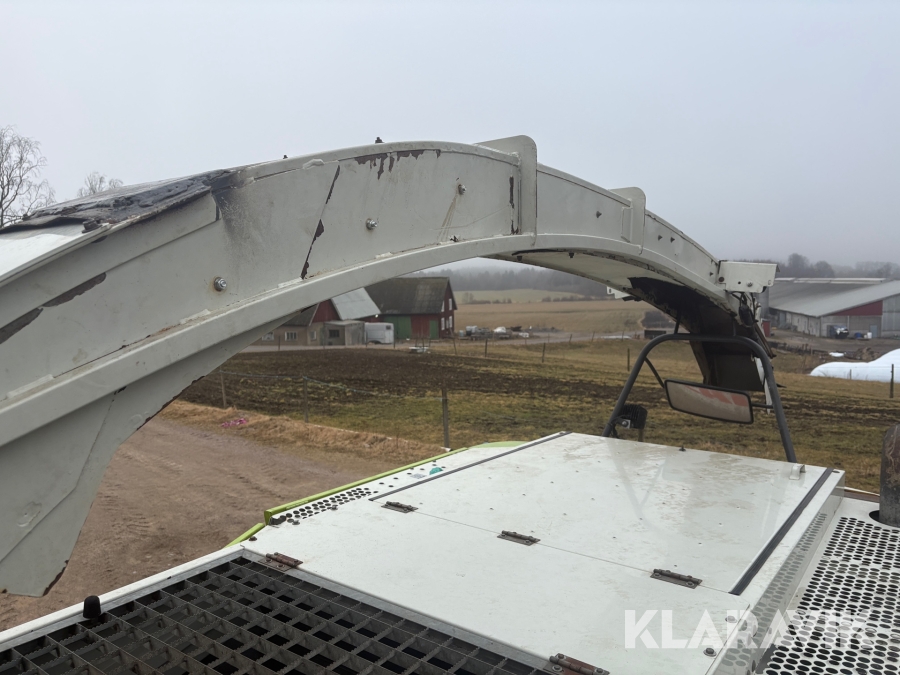 Exakthack Claas Jaguar 830 Speedstar med PU 300 HD och majsbord RU 450 xtra