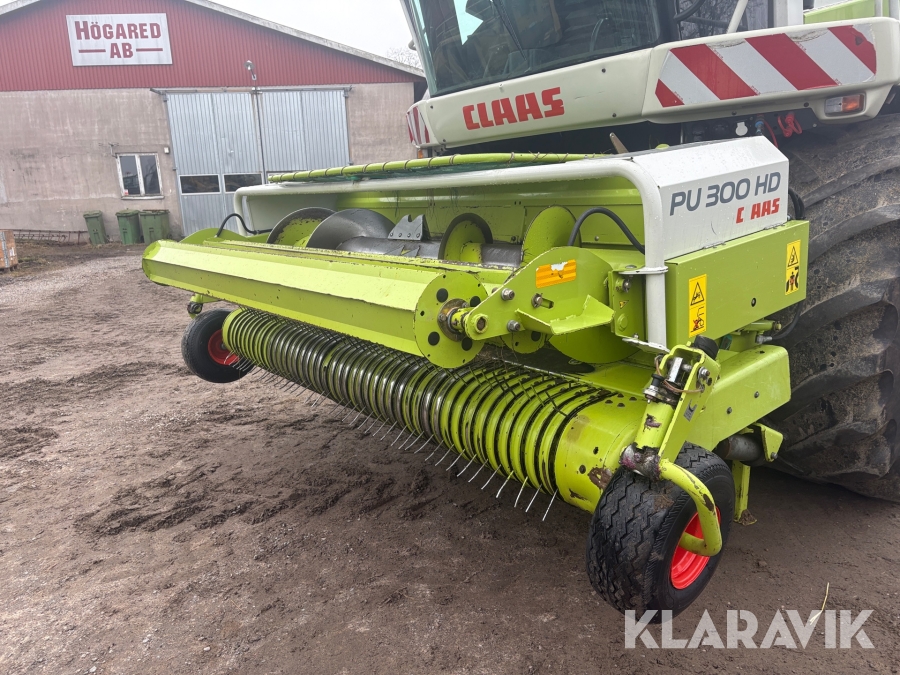 Exakthack Claas Jaguar 830 Speedstar med PU 300 HD och majsbord RU 450 xtra